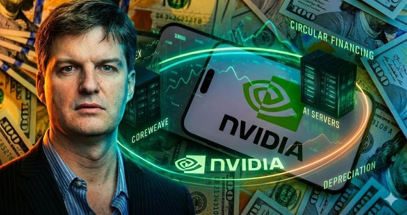 เดือด!! Nvidia โดนแฉ "ปั่นยอดขาย" จริงหรือมั่ว? Michael Burry ผสมโรง!!