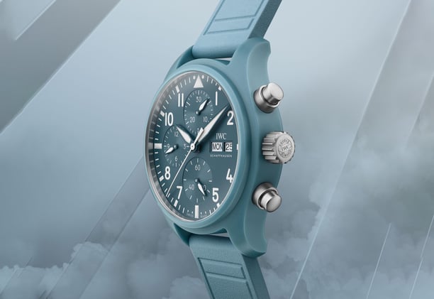 IWC Releases A TOP GUN Chrono In Beautiful Light Blue Ceramic And Steel; Louis Errard Teams Up With Seddiqi; Eska’s Green Turtle; 100 Free Laco Watches; And Erling Haaland‘s New Breitling Duo