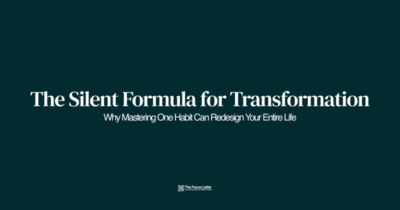 The Silent Formula for Transformation