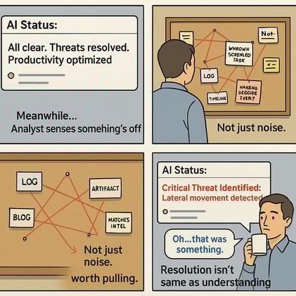 Beyond the Bots: Reclaiming the Art of Investigation in the AI-Powered SOC