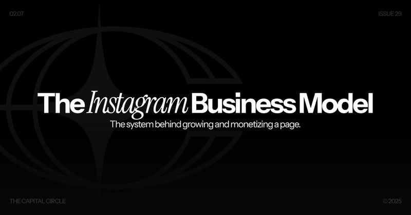 The Instagram Business Model