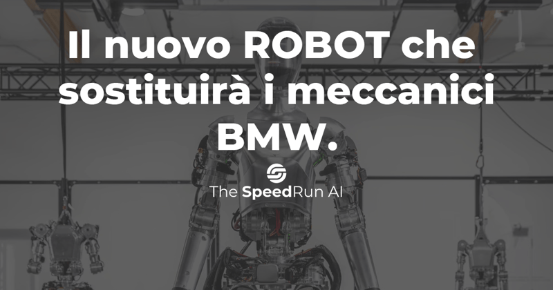 Un robot che prenderà il posto dei meccanici BMW