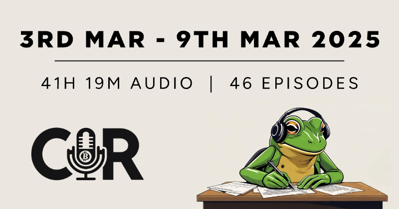 3rd Mar - 9th Mar 2025 
