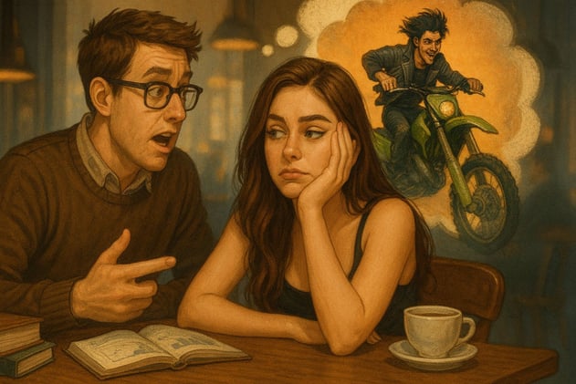 ELLA ESTÁ PENSANDO EN OTRO