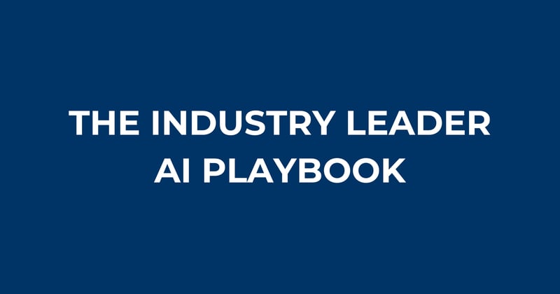 AI playbooks for industry leaders