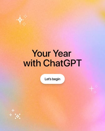 🗓️ ChatGPT launches “Your Year with ChatGPT”