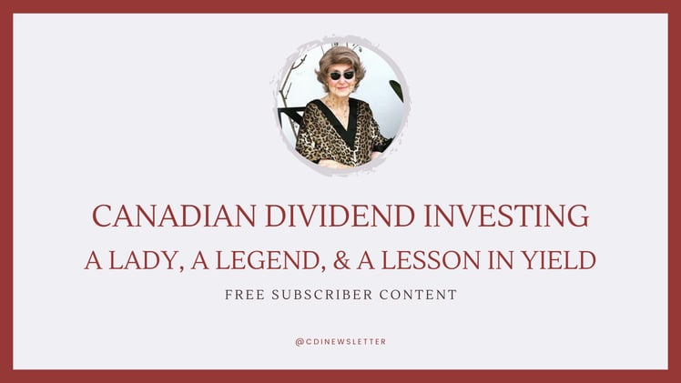 A Lady, A Legend, and a Lesson in Yield 