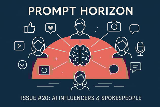 Prompt Horizon Issue #20: AI Influencers & Spokespeople