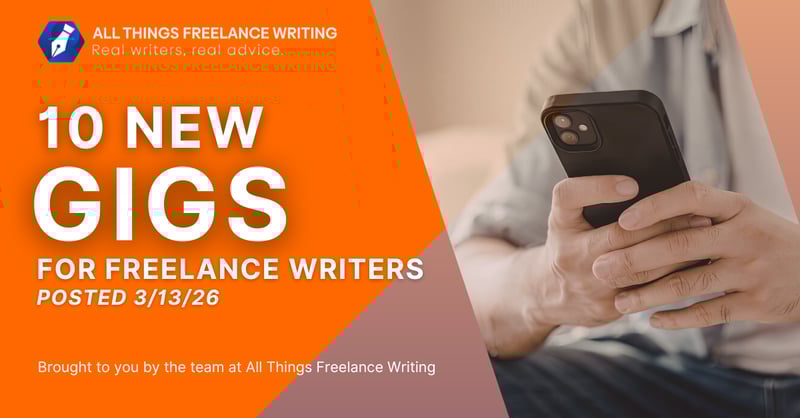 3/13 Freelance Writing Jobs