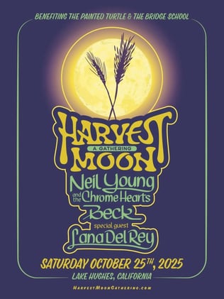 Neil Young and Lana Del Rey to Play Harvest Moon Benefit Concert, New Supergroup Announce Inaugural Tour