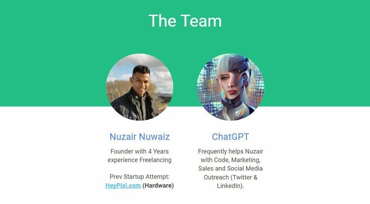 🤖👨‍💼 ChatGPT: Genius Co-Founder 🚀🎯 Perfect Landing Page