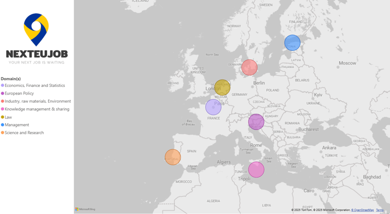 Your nextEUjob weekly newsletter