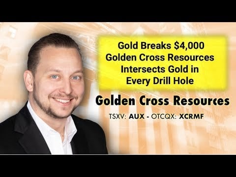 Gold Breaks $4,000--Golden Cross Resources Intersects Gold in Every Drill Hole 🇦🇺✨