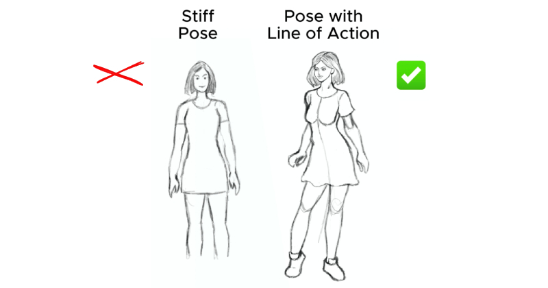 Simple line trick to add movement