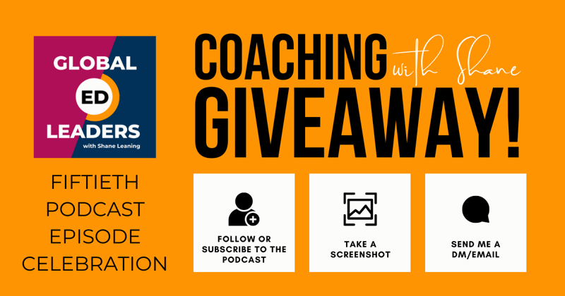 Win a Free Personal Coaching Package with Shane