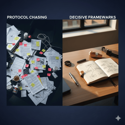 Why Most Biohackers Never Get Past Protocol Chasing