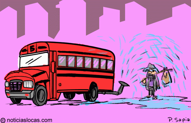Convierten viejos autobuses en duchas móviles para homeless