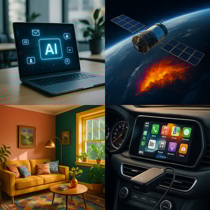 Smarter Sales, Safer Skies, Happier Homes, and Cord‐Free Cars