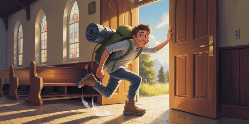 The Sacred Art of Skipping Church