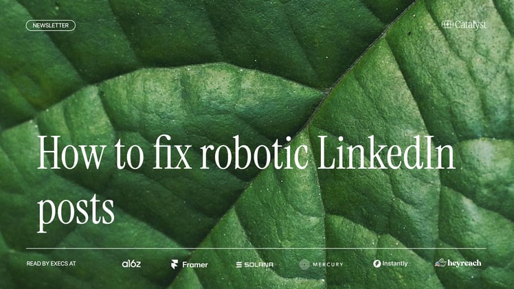 How to fix robotic LinkedIn posts