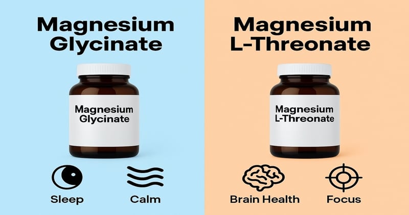When One Magnesium Form Calms You — Another May NotGlycinate vs L-Threonate: Which Fits You Best?