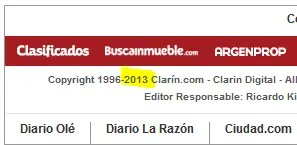 Clarín miente... con la fecha