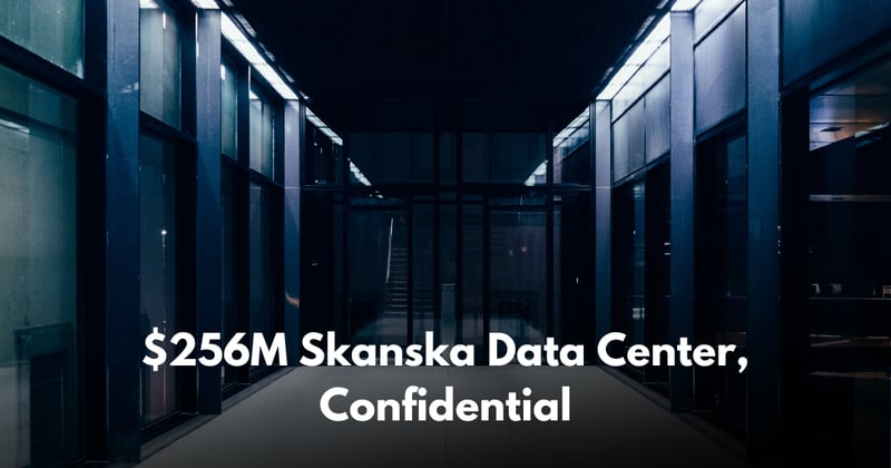 Skanska Lands $256M Data Center Contract