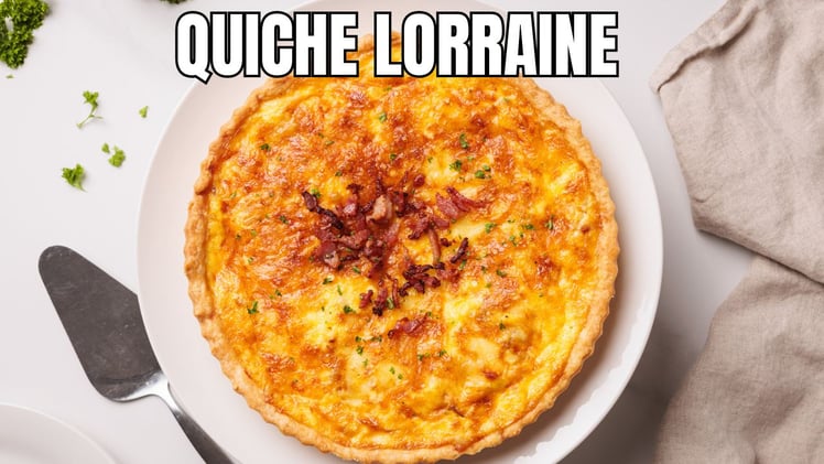 New Recipe: Quiche Lorraine