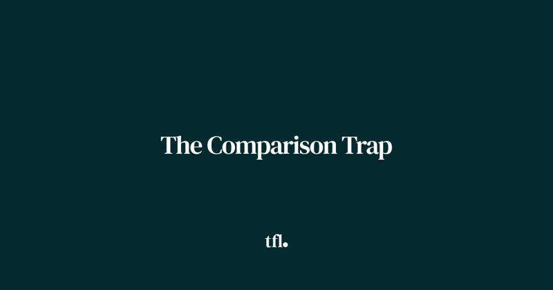 The Comparison Trap