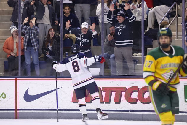 Joey Muldowney named to US Collegiate Selects team for 2025 Spengler Cup