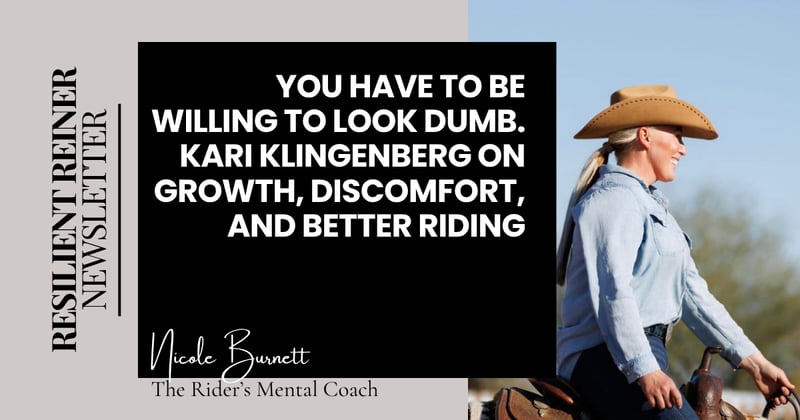 “You have to be willing to look dumb...”