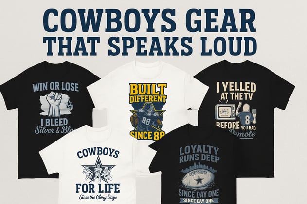 Cowboys Fan Gear Drop: Wear the Legacy