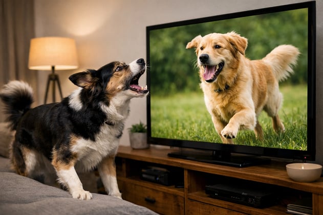 Why Does My Dog Like To Bark At The Television?