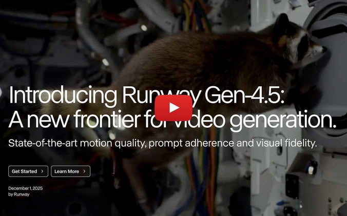 Runway beats Sora, Veo at video