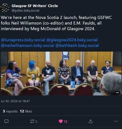 Glasgow Schedule and Sales News
