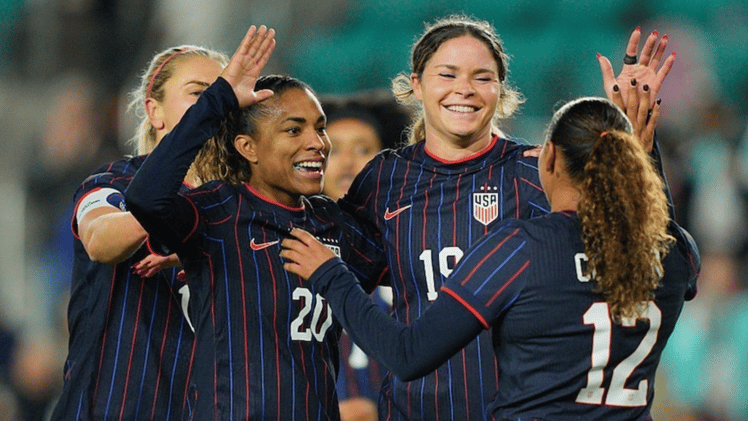 USWNT rocks New Zealand behind Emma Sears hat trick