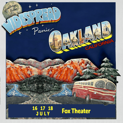 Widespread Panic - Live in Oakland & Sacramento