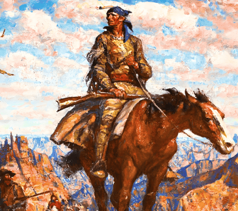 A Mountain Man Travels To California