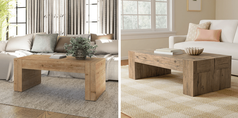 Furniture, fashion, and statement pieces that look designer.