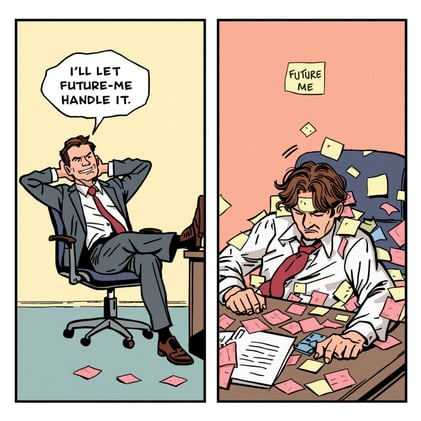 Do it now, not later