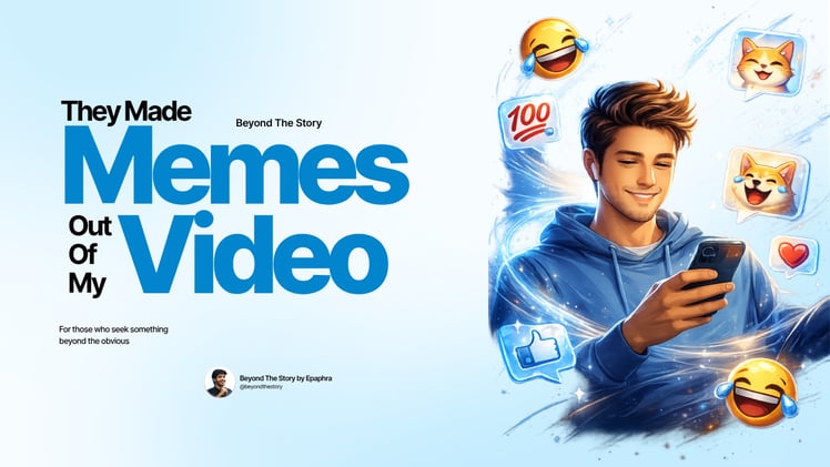 They Made Memes Out of My Video
