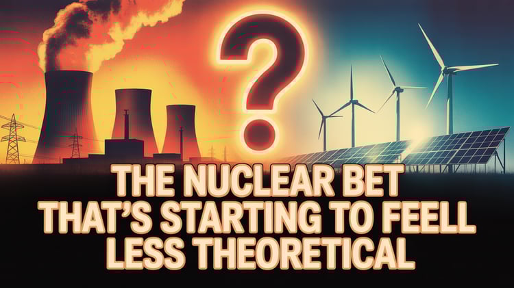 The Nuclear Bet That’s Starting to Feel Less Theoretical