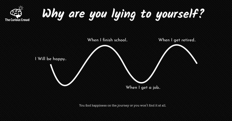 Why are you lying to yourself?