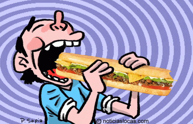Tarda seis meses en preparar un sándwich