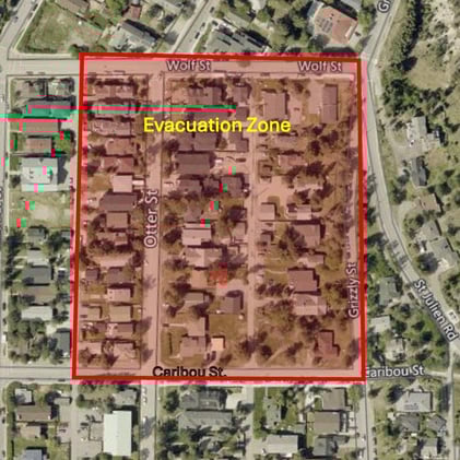 Two Residential Blocks Evacuated in Banff After Gas Leak on Otter Street