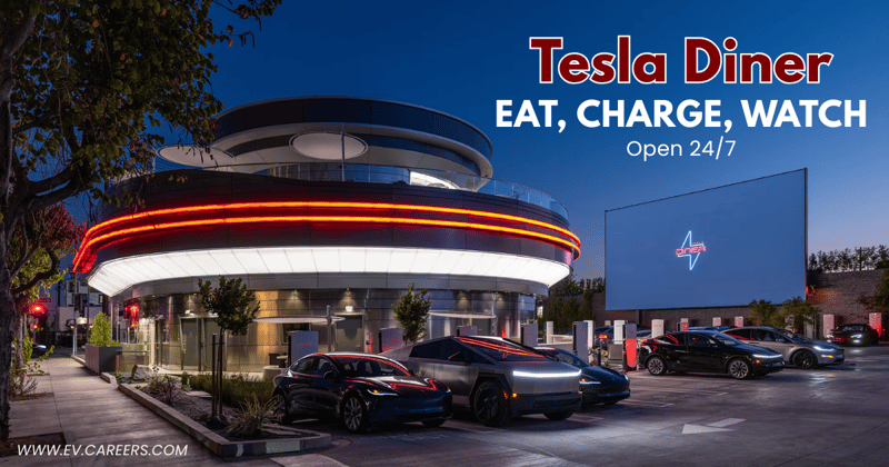 Tesla Diner: Eat, Charge, Watch 🍔 Subaru's New Beast 💪 IONNA partners with Wawa + 3k Chargers! ⚡ Rivian Expands & Builds Jobs 🚙
