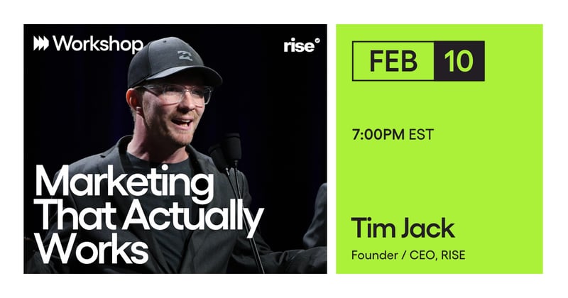 Tim Jack: Marketing That Actually Works