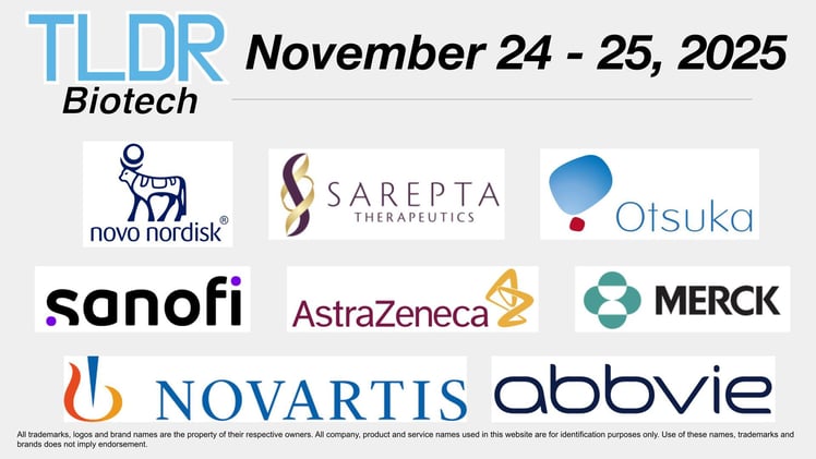 Biotech & Pharma Updates | November 24 - 25, 2025