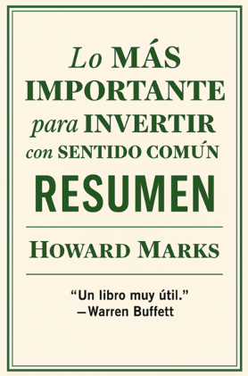 "Un libro muy útil" - Warren Buffett