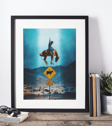 New Exclusive: “Wild Ride” Print (🤠+🛸) – Only 5 Per Size
